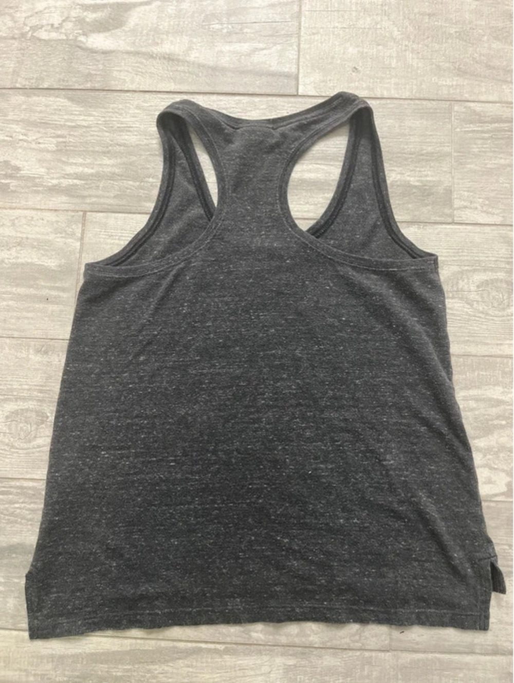 Nike Heather Gray Razorback Tank - Picture 4 of 4